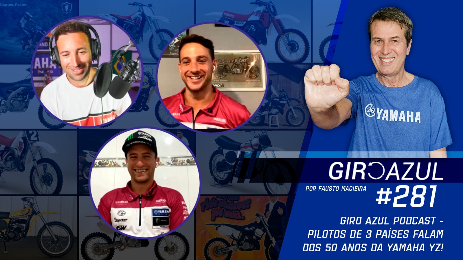 Superbike, MotoGP, SuperMotocross e Lendas do Motocross Brasileiro em destaque hoje – Giro Azul 279